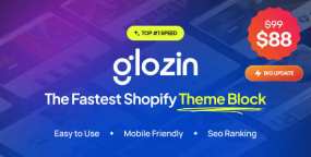 Glozin破解版_SHopify多行业跨境电商平台主题