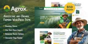 Agrox WordPress主题_农业加工&种养殖企业建站模板