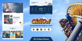 Chillout游乐园WordPress主题_主题公园娱乐场馆建站模板