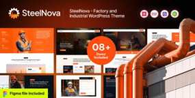 SteelNova WordPress主题_炼油冶金工业网站模板