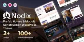 Nodix破解版_预制房屋WordPress主题_模块化建筑网站