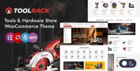 Toolrack WordPress主题_五金工具工业设备电商模板