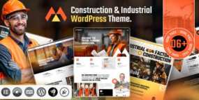 Metobuild建筑工程WordPress主题_施工企业装修设计网站模板