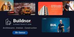 Buildnox建筑施工企业WordPress主题_承包商网站模板