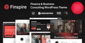 Finspire WordPress主题_金融咨询&投资顾问建站模板