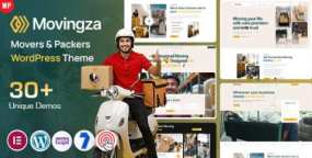 Movingza WordPress主题_货运搬家公司网站模板