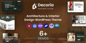 Decoria WordPress主题_家居装饰轻奢设计网站模板