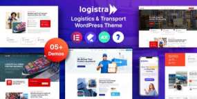 Logistra物流WordPress主题_货运运输供应链企业模板