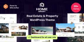 HomeSmart房地产企业网站WordPress主题v1.2_支持虚拟看房