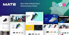 MateShoes WordPress主题_运动鞋跑鞋跨境电商模板