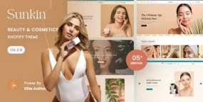 Sunkin Shopify主题_护肤品防晒霜跨境商城模板
