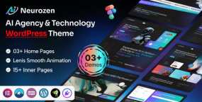 Neurozen 1.0 WordPress高新科技AI企业建站主题