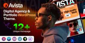 Avista v1.1 WordPress创意设计机构网站主题