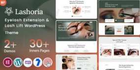 Lashoria WordPress主题_美睫护理与睫毛嫁接网站模板