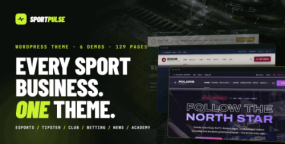 SportPulse WordPress主题_体育电竞比赛网站模板