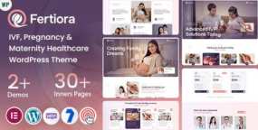 Fertiora WordPress主题_试管婴儿&辅助生殖网站模板