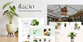 Flacio绿植电商WordPress主题_绿植花卉电商网站模板