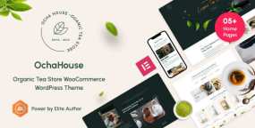WordPress主题OchaHouse 2.4.5 茶叶茶具跨境电商建站模板
