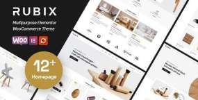WordPress主题Rubix 1.0.3 家居用品&珠宝首饰电商主题