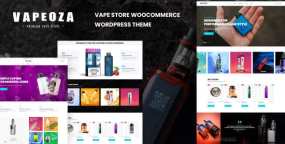 Vapeoza破解版_电子烟销售商城模板_WordPress主题