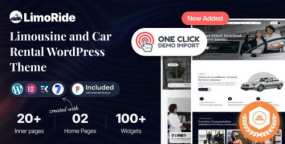 Limoride WordPress主题_豪车租赁与机场接送网站模板