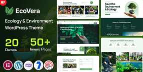 WordPress主题Ecovera 3.0 生态环保机构建站模板