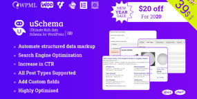 WordPress插件uSchema汉化版 3.1.2 结构化数据模式和SEO优化WP插件