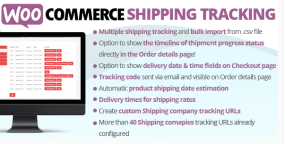WooCommerce Shipping Tracking破解版_物流查询插件