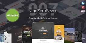 NineZeroSeven(907)破解版5.3.7 多模版通用企业建站WordPress主题