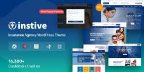 Instive(v1.2.6)保险公司官网模板WordPress主题