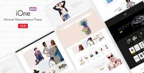 iOne响应式简约在线购物平台WooCommerce主题V3.0.3