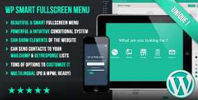 Smart Fullscreen Menu智能全屏菜单WordPress插件