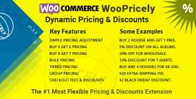 WooPricely Pro(v1.5.1)动态定价和折扣WooCommerce插件