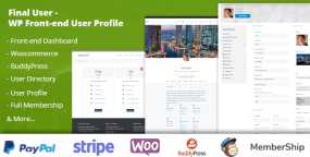 WordPress前端用户中心插件Final User汉化版V1.2.4 带会员系统