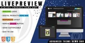 【LivePreview v1.2.2】主题演示面板WordPress插件