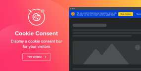 【Cookie Consent v1.1.1】Cookie同意小部件WordPress插件