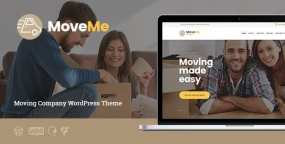 WordPress主题MoveMe 1.2.9 运输物流和搬家公司网站模板