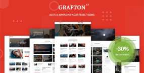 WordPress主题Grafton 1.6 新闻媒体机构门户和博客网站WP主题