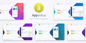 [5.1.0]Apparatus应用APP|SaaS服务|IT项目展示落地页WP主题