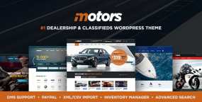 Motors_WordPress汽车经销商主题_汽车租赁网站模板