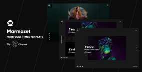 【Marmozet v1.0】作品集展示HTML5模板