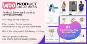 产品网格列表设计插件WOO Product Grid/List Design v1.0.6