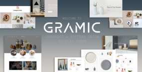 Gramic陶瓷和陶器装饰品外贸商店Shopify主题V1.0