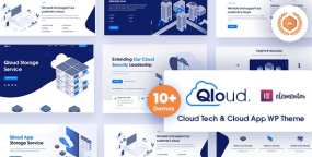 WordPress主题Qloud云应用/云服务/云存储/云计算网站模板