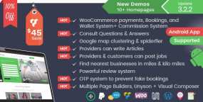 Listingo(v3.2.6)服务提供商和企业业务导航目录WordPress主题