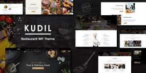Kudil WordPress主题_餐厅咖啡厅比萨店酒吧网站