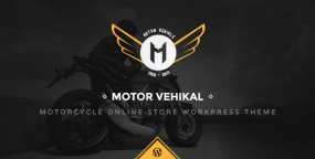 WordPress主题Motor Vehikal 1.7.7 摩托车自行车在线销售网站模板