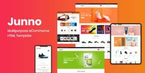 Junno自适应多用途电子商务HTML5模板V1.0