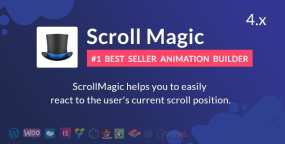 Scroll Magic滚动动画可视化编辑器WordPress插件V5.0.3