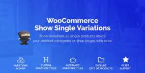 WooCommerce Show Variations as Single Products破解版1.4.7